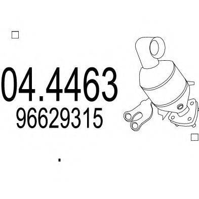 MTS 044463 Каталізатор