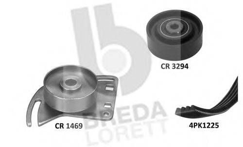 BREDA LORETT KCA0061 Полікліновий ремінний комплект