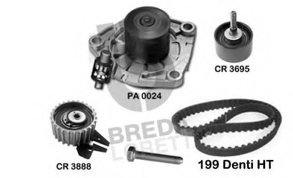 BREDA LORETT KPA0005A Водяний насос + комплект зубчастого ременя