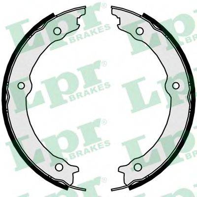 LPR 01022 Комплект гальмівних колодок, стоянкова гальмівна система