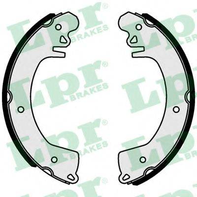 LPR 01124 Комплект гальмівних колодок