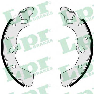 LPR 05315 Комплект гальмівних колодок
