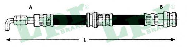 LPR 6T48263 Гальмівний шланг