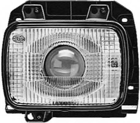 HELLA 1BL005740091 Вставка фари; основна фара; Вставка фари, основна фара