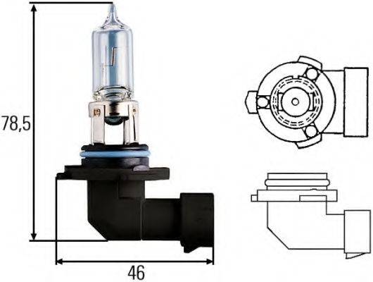 HELLA 8GH005635181 Лампа розжарювання; фара робочого освітлення; Лампа розжарювання, основна фара; Лампа розжарювання