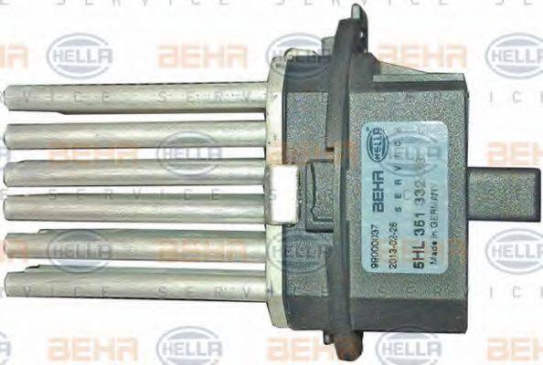 HELLA 5HL351332381 Регулятор, вентилятор салону