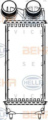 HELLA 8ML376777351 Інтеркулер