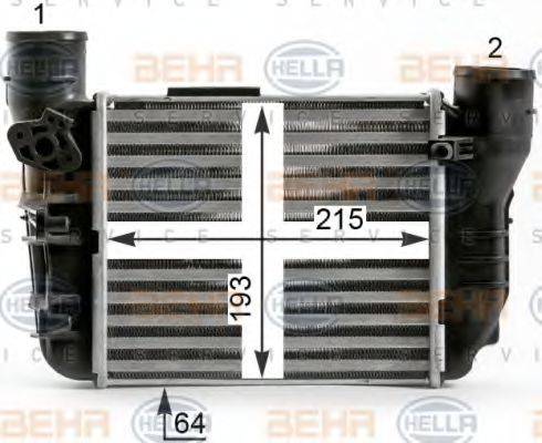 HELLA 8ML376900371 Інтеркулер