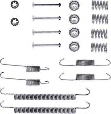 HELLA 8DZ355200231 Комплектуючі, гальмівна колодка