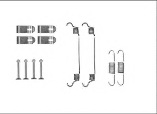 HELLA 8DZ355205981 Комплектуючі, стоянкова гальмівна система