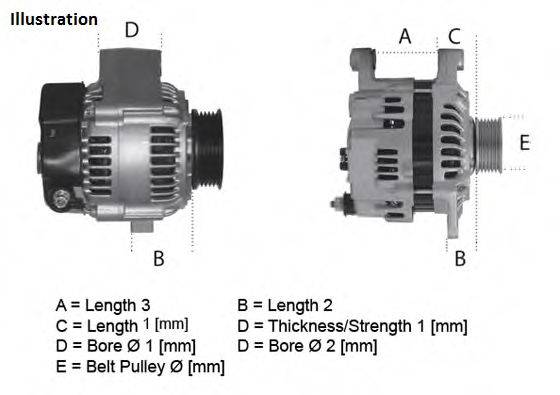 LUCAS ELECTRICAL LRA02943 Генератор