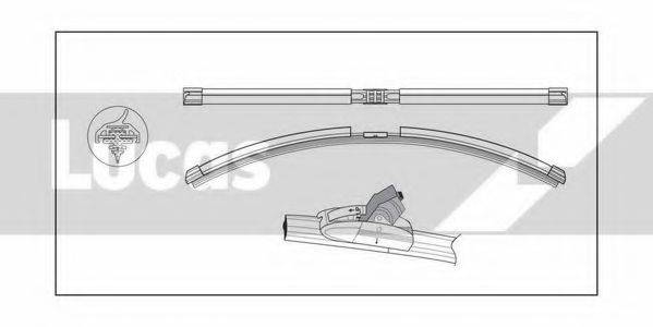 LUCAS ELECTRICAL LLWFB13 Щітка склоочисника