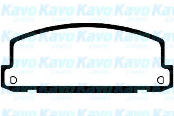 KAVO PARTS BP3505 Комплект гальмівних колодок, дискове гальмо