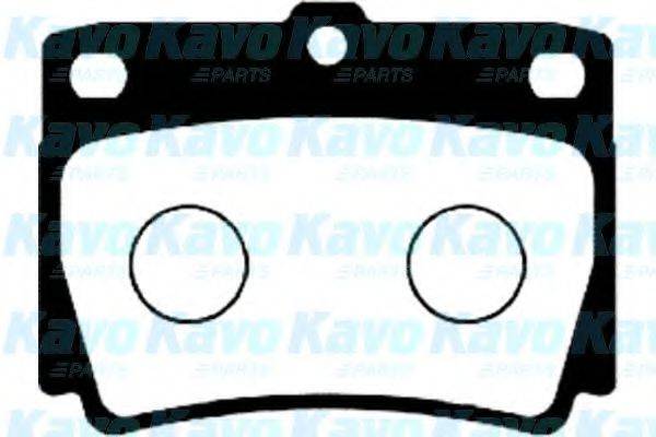 KAVO PARTS BP5526 Комплект гальмівних колодок, дискове гальмо