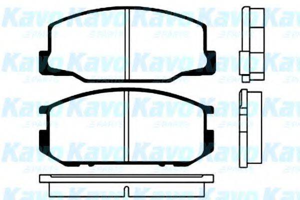 KAVO PARTS BP9004 Комплект гальмівних колодок, дискове гальмо