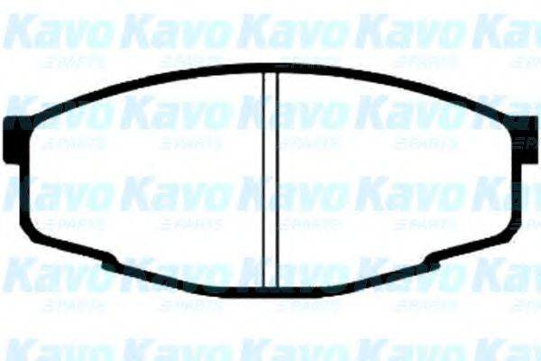 KAVO PARTS BP9006 Комплект гальмівних колодок, дискове гальмо