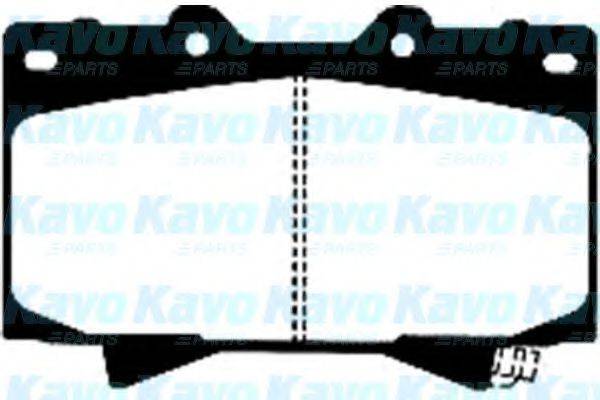 KAVO PARTS BP9040 Комплект гальмівних колодок, дискове гальмо