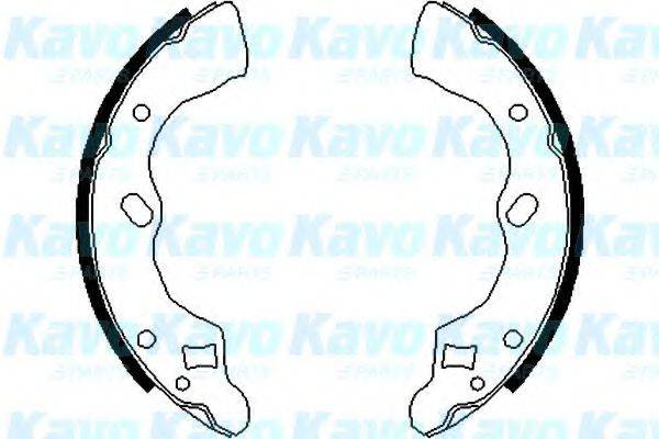 KAVO PARTS BS5415 Комплект гальмівних колодок