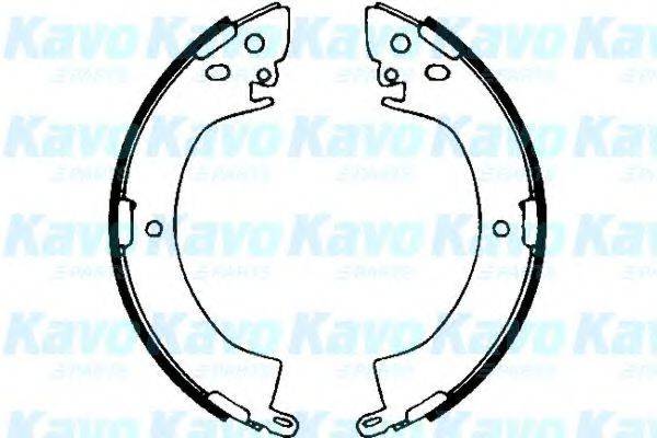 KAVO PARTS BS6409 Комплект гальмівних колодок