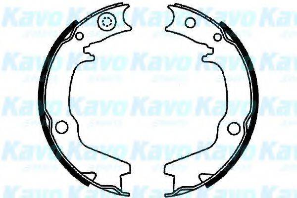 KAVO PARTS BS6417 Комплект гальмівних колодок