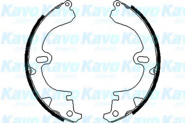 KAVO PARTS BS9903 Комплект гальмівних колодок