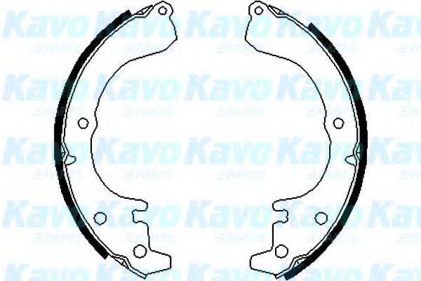 KAVO PARTS BS9908 Комплект гальмівних колодок