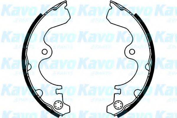 KAVO PARTS BS9924 Комплект гальмівних колодок