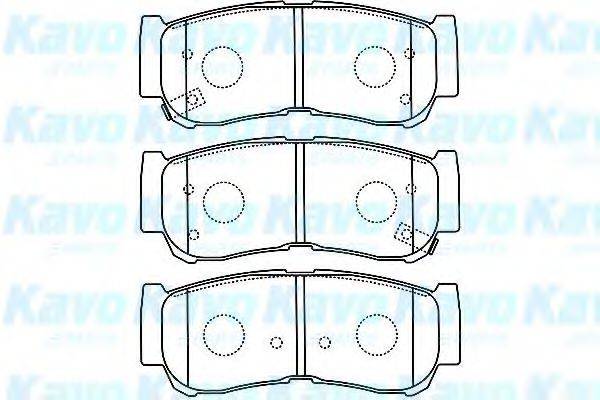 KAVO PARTS BP3033 Комплект гальмівних колодок, дискове гальмо