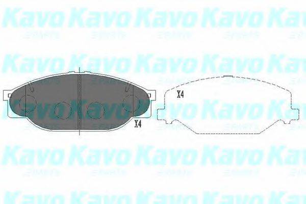 KAVO PARTS KBP9039 Комплект гальмівних колодок, дискове гальмо