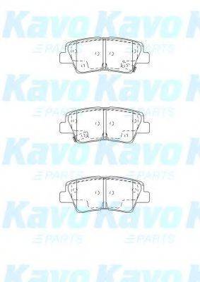 KAVO PARTS BP3044 Комплект гальмівних колодок, дискове гальмо