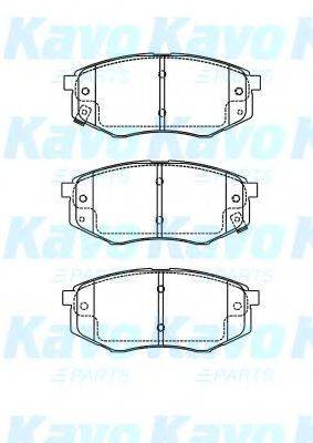 KAVO PARTS BP4027 Комплект гальмівних колодок, дискове гальмо