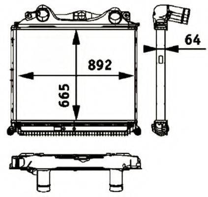 NRF 30205 Інтеркулер