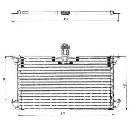 NRF 35061 Конденсатор, кондиціонер