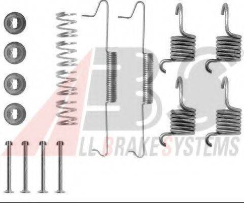 A.B.S. 0531Q Комплектуючі, гальмівна колодка