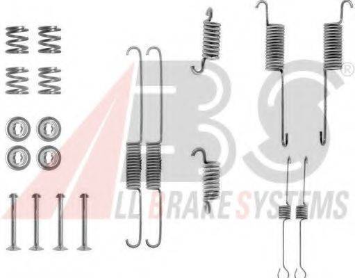 A.B.S. 0615Q Комплектуючі, гальмівна колодка