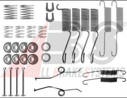A.B.S. 0697Q Комплектуючі, гальмівна колодка