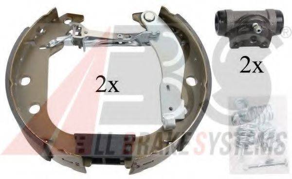 A.B.S. 111413 Комплект гальмівних колодок