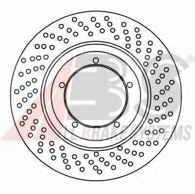 A.B.S. 15808 гальмівний диск