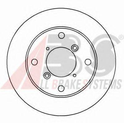 A.B.S. 16012OE гальмівний диск