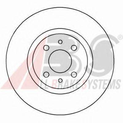 A.B.S. 16061OE гальмівний диск