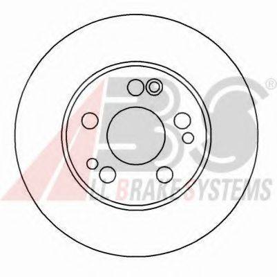 A.B.S. 16106OE гальмівний диск