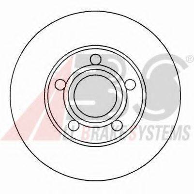 A.B.S. 16248OE гальмівний диск