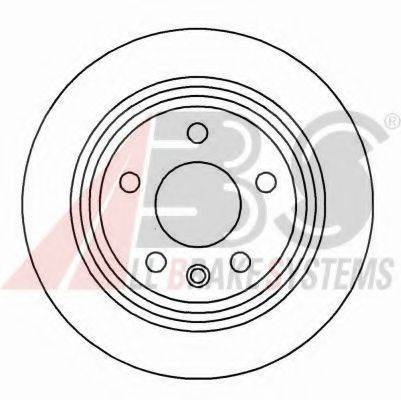 A.B.S. 16340 гальмівний диск