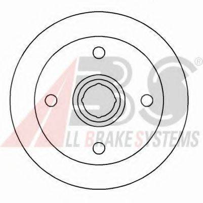 A.B.S. 16874OE гальмівний диск