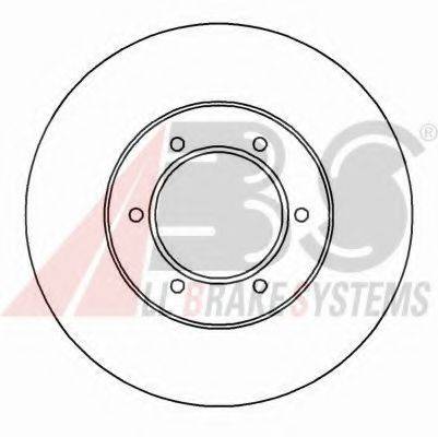 A.B.S. 16910 гальмівний диск