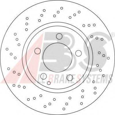 A.B.S. 17111 гальмівний диск