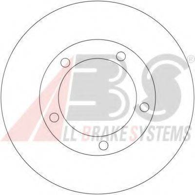 A.B.S. 17189OE гальмівний диск