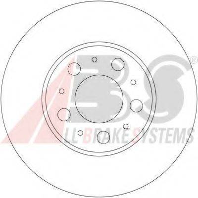 A.B.S. 17404OE гальмівний диск