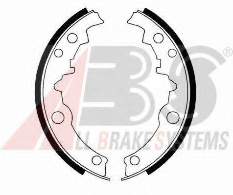 A.B.S. 40553 Комплект гальмівних колодок