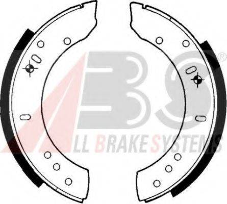 A.B.S. 8633 Комплект гальмівних колодок